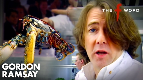 Teaching Jonathan Ross How To Cook Lobster 🦞 | The F Word | Gordon...