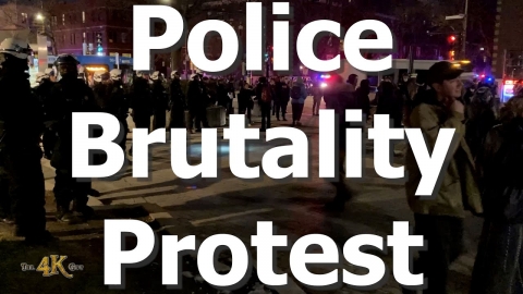 Montréal: Mayhem and vandalism at anti police brutality protest...