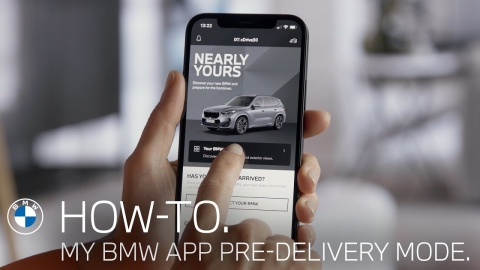 My BMW App in Pre-Delivery Mode: Exploring...