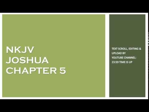 Joshua 5 - NKJV - (Audio Bible & Text)