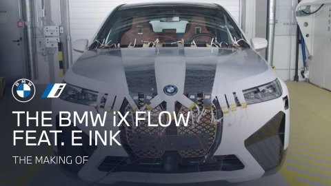 The Making of the BMW iX Flow featuring E Ink