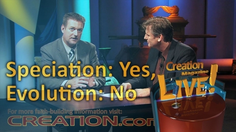 Speciation: yes, Evolution: no (Creation Magazine LIVE! 4-19)