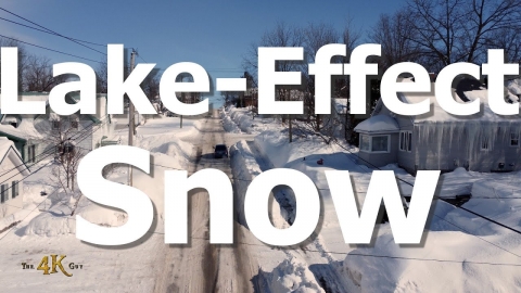 Midland: Humongous amounts of snow from infamous lake-effect 2-18-2025