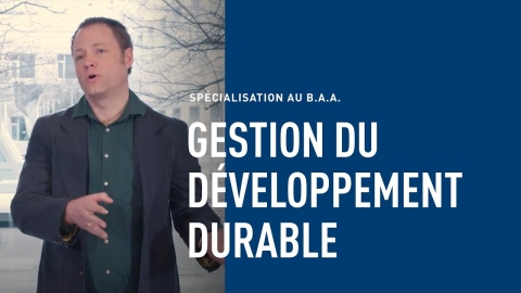 B.A.A. Spécialisation en développement durable | HEC Montréal