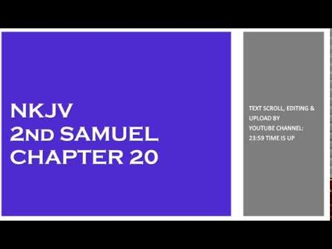 2nd Samuel 20 - NKJV - (Audio Bible & Text)
