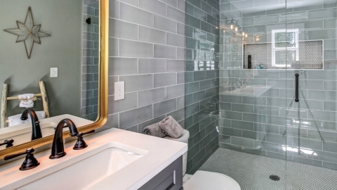 30 Modern Bathroom Tile Ideas