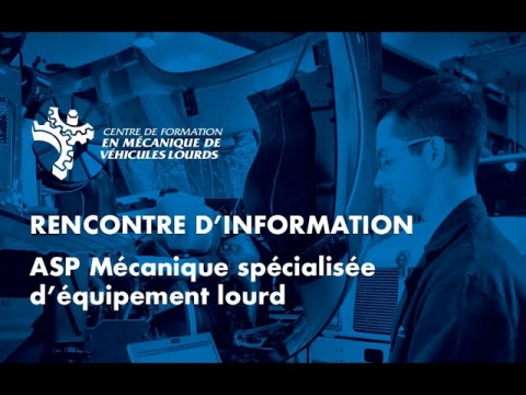 ASP | Mécanique spécialisée d'équipement lourd + RAC