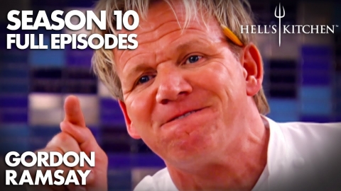 The Most INTENSE Dinner Service! | Hell's Kitchen | Season 10 -...