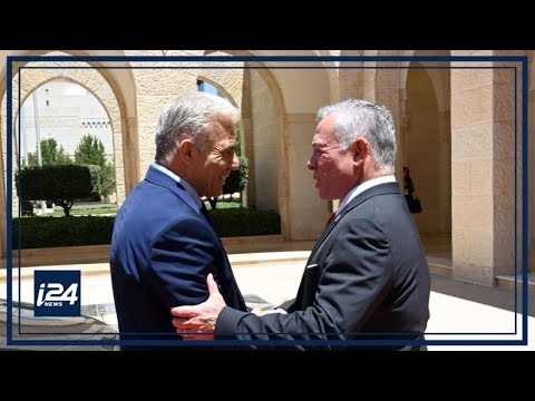 PM Lapid meets with Jordan's King Abdullah