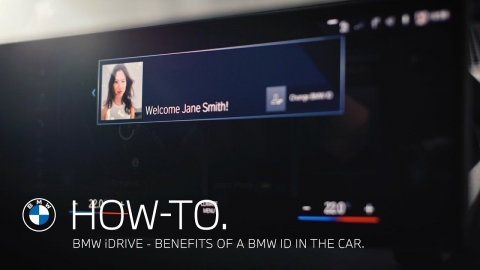 BMW ID In The Car | BMW How-To