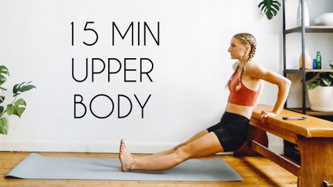 INTENSE AT HOME UPPER BODY WORKOUT (No Equipment)