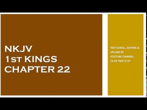 1st Kings 22 - NKJV - (Audio Bible & Text)