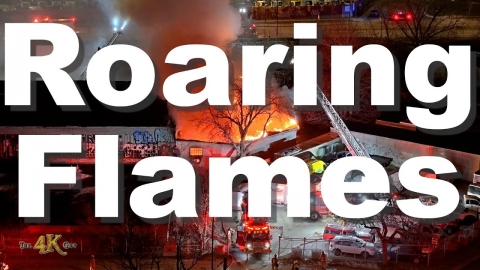 Southwest: No doubter flames showing on 10-17 in 10-90 building...