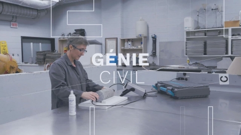 Visite des locaux - Technologie du génie civil