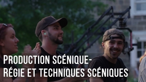 DEC | Production scénique - Régie et techniques scéniques