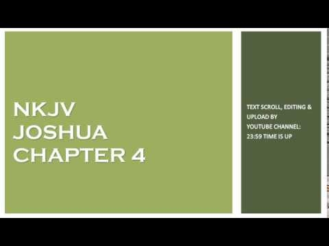 Joshua 4 - NKJV - (Audio Bible & Text)