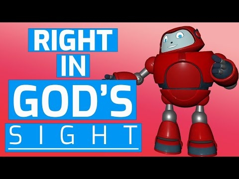 Gizmo's Daily Bible Byte - 239 - Romans 5:9 - Right in God’s Sight