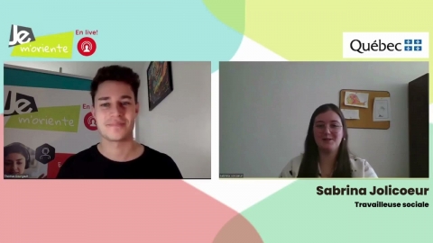 JE m'oriente en live - Travailleuse sociale