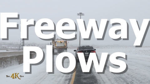 Mississauga: Highway 410 heavy plows spotted in 2nd snowfall 2-16-2025