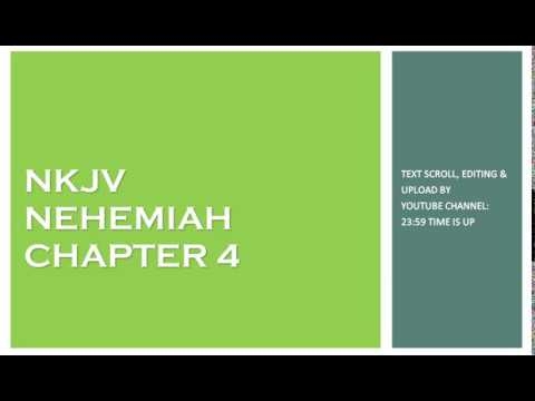 Nehemiah 4 - NKJV - (Audio Bible & Text)