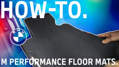 How to Use Original BMW M Performance Floor Mat