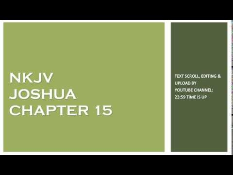 Joshua 15 - NKJV - (Audio Bible & Text)
