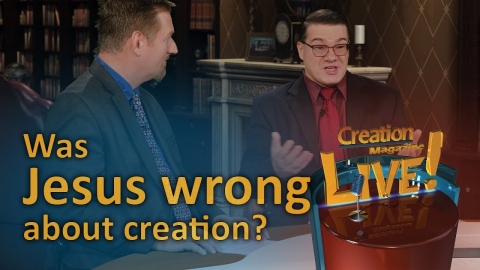 Was Jesus wrong about creation?