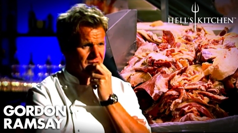 Chefs Take An INTENSE Trip To The MEAT LOCKER | Hell's Kitchen Season...