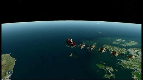 🎅🏼¡Sigue en directo la trayectoria de Santa Claus alrededor del mundo!