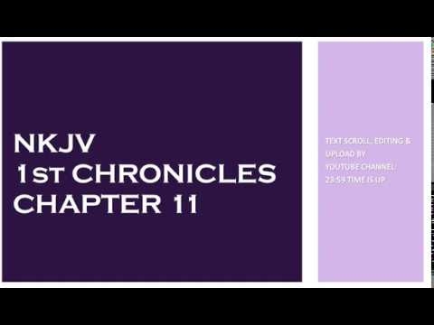 1st Chronicles 11 - NKJV - (Audio Bible & Text)