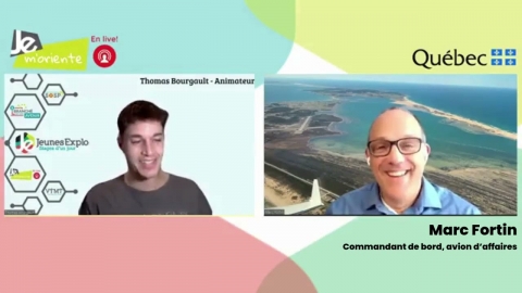JE m'oriente en live - Commandant de bord, avion d’affaires