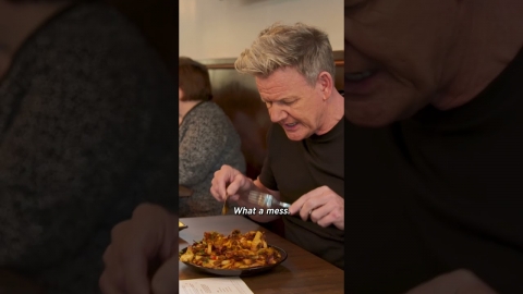 Disappointing Gordon Ramsay's mum 😭 Watch new #KitchenNightmares...