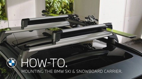 Mounting the BMW Ski and Snowboard Carrier - How To