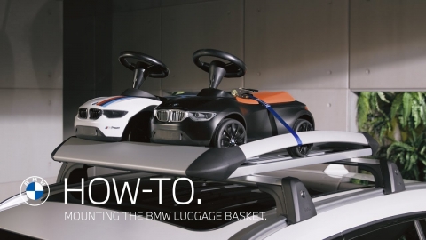 How to mount the BMW Luggage Basket | BMW How-To