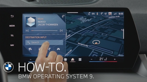 How To Use the BMW Operating System 9 Touch Control.
