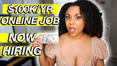 NEW Online Jobs And Remote Jobs! $100K Job Available Now!