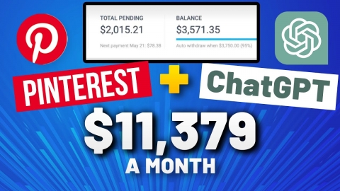 Pinterest Affiliate Marketing + ChatGPT = $11,379 a Month Even as a...