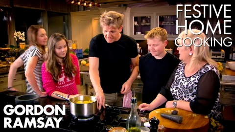 Cook Gordon Ramsay’s Ultimate Winter Recipes With His Family |...