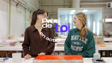 Près de toi en action | DEP en Fabrication de...