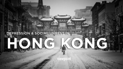 Depression and Social Unrest in Hong Kong