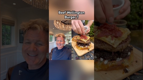 Beef Wellington does not belong as a burger !