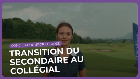 La transition du secondaire au collégial, un défi à ta hauteur!