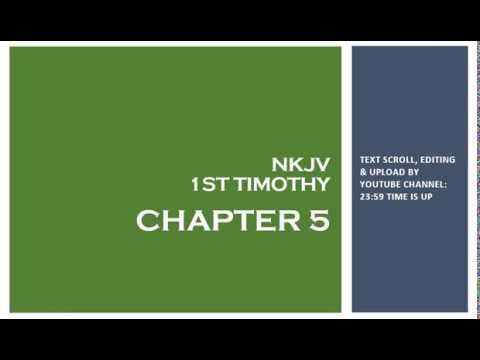 1st Timothy 5 - NKJV - (Audio Bible & Text)