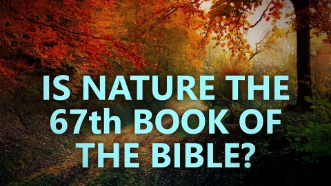 Is nature really the 67th book of the Bible?