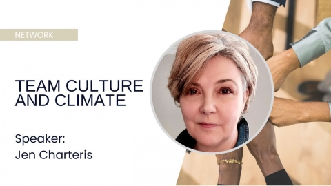 Team Culture and Climate -- Jen Charteris