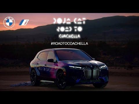 Pulling up electric | #RoadToCoachella 2022 with Doja Cat and the BMW...