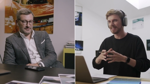 BMW Head of Design Domagoj Dukec meets digital designer Maxim Zhestkov
