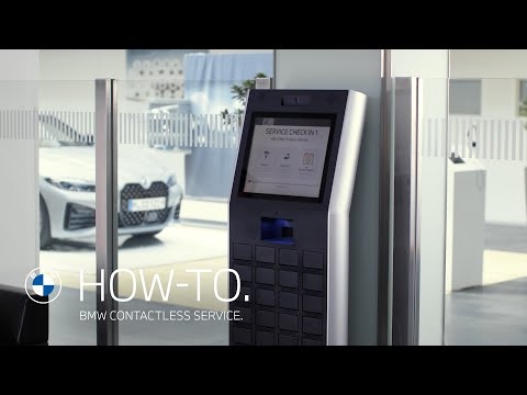 Service on BMW? Learn how to use the BMW Contactless Service