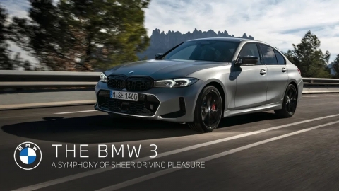 The new BMW 3 plug-in hybrid. A symphony of sheer driving pleasure