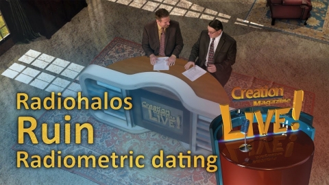 Radiohalos ruin radiometric dating